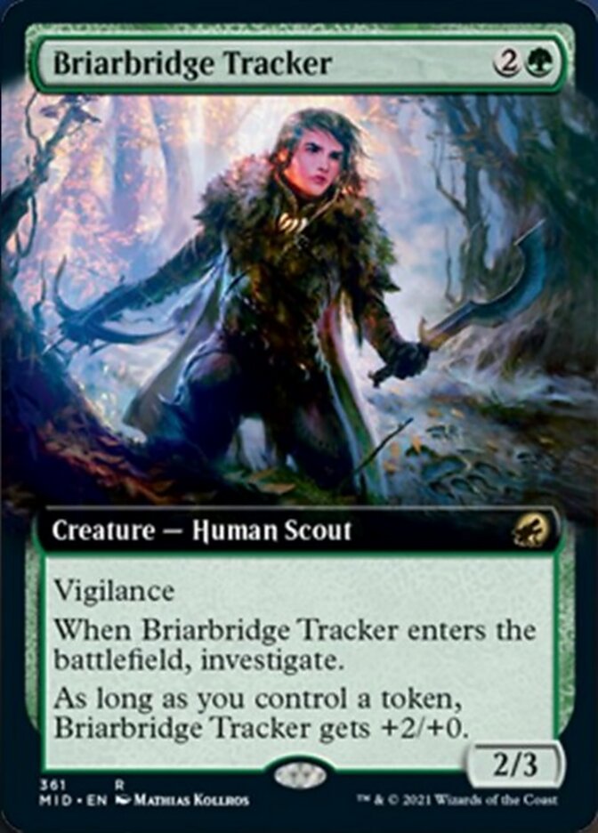 Briarbridge Tracker (Extended Art) [Innistrad: Midnight Hunt] | Pegasus Games WI