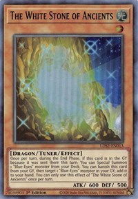 The White Stone of Ancients (Green) [LDS2-EN013] Ultra Rare | Pegasus Games WI