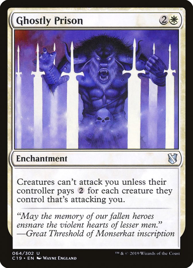 Ghostly Prison [Commander 2019] | Pegasus Games WI
