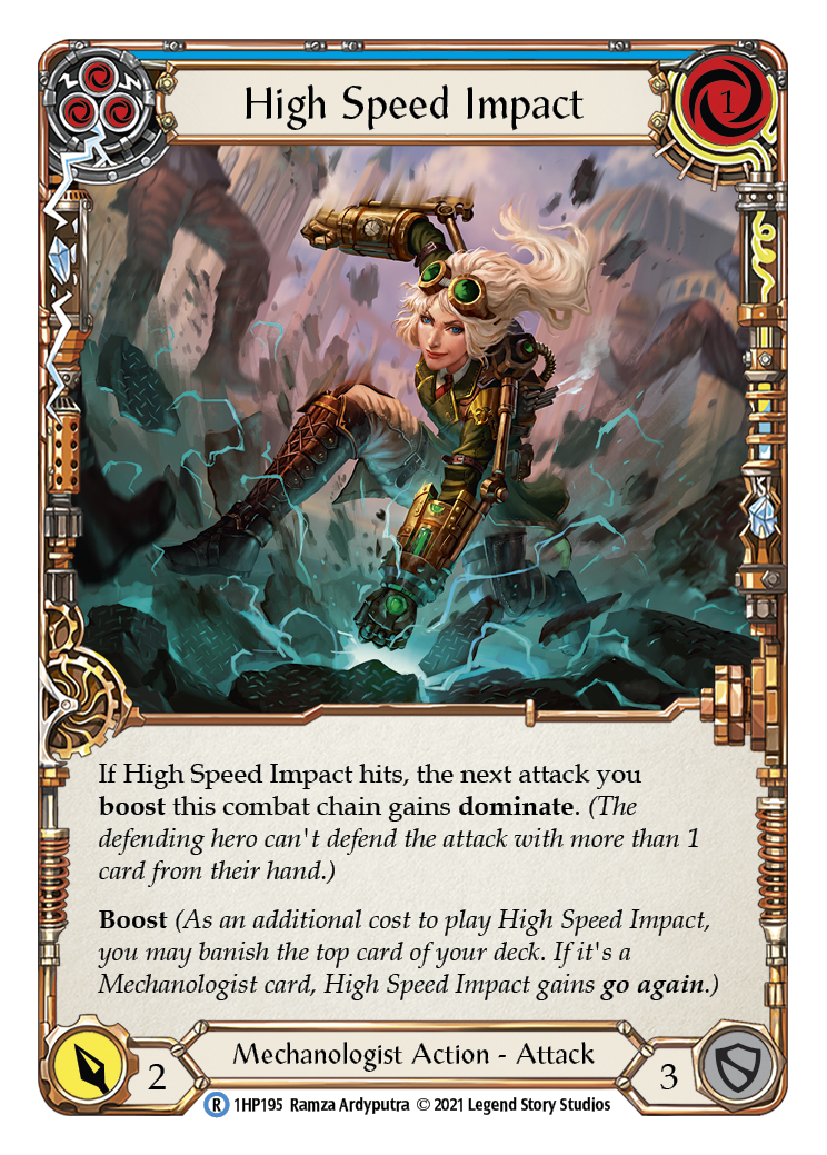 High Speed Impact (Blue) [1HP195] | Pegasus Games WI