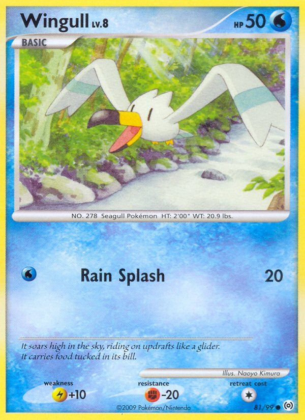 Wingull (81/99) [Platinum: Arceus] | Pegasus Games WI
