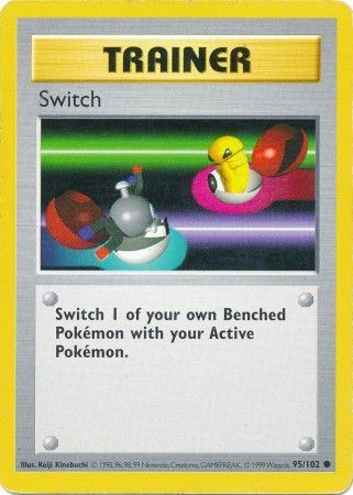 Switch (95/102) [Base Set Shadowless Unlimited] | Pegasus Games WI