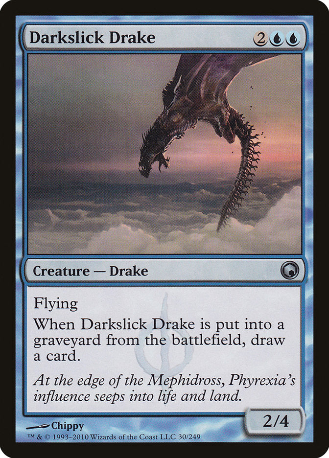 Darkslick Drake [Scars of Mirrodin] | Pegasus Games WI