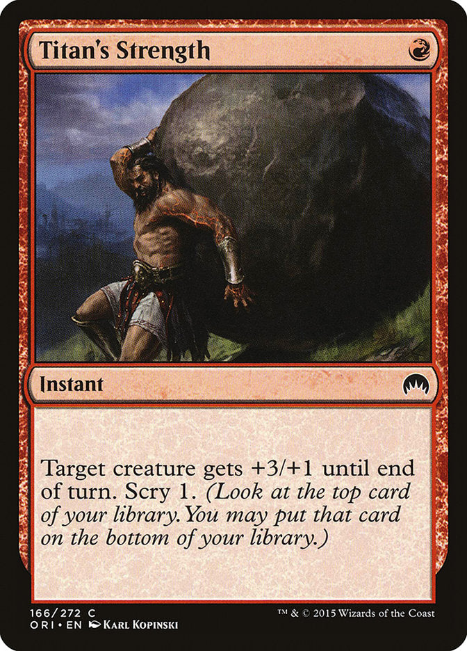 Titan's Strength [Magic Origins] | Pegasus Games WI