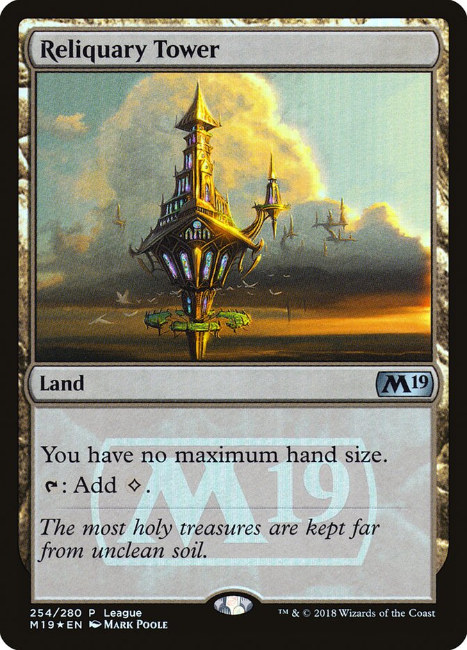 Reliquary Tower (League) [Core Set 2019 Promos] | Pegasus Games WI