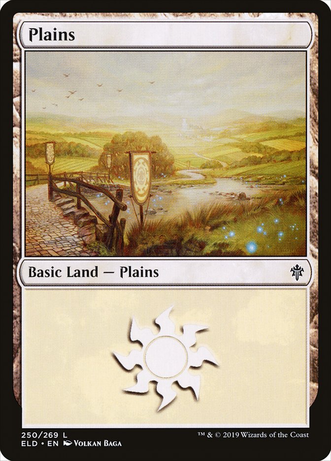 Plains (250) [Throne of Eldraine] | Pegasus Games WI