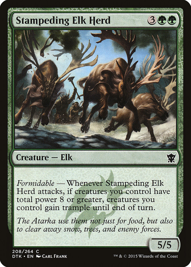 Stampeding Elk Herd [Dragons of Tarkir] | Pegasus Games WI