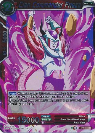 Clan Commander Frieza [BT9-004] | Pegasus Games WI