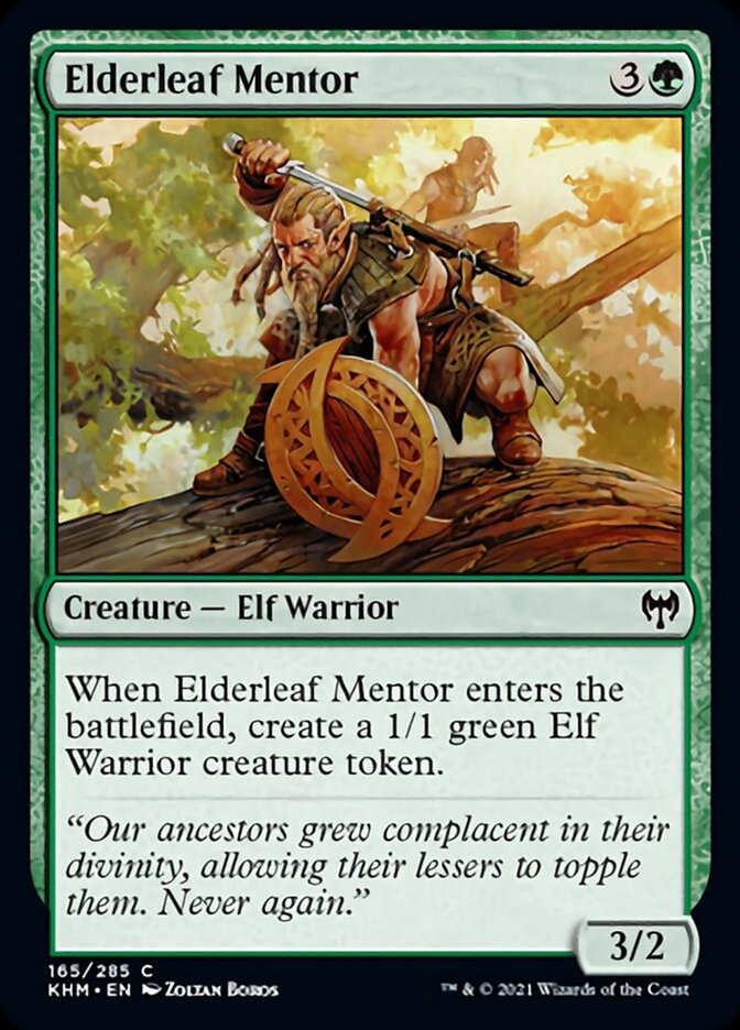 Elderleaf Mentor [Kaldheim] | Pegasus Games WI