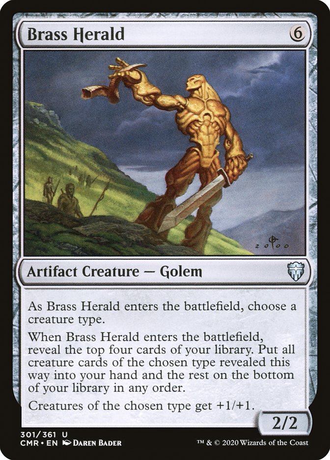 Brass Herald [Commander Legends] | Pegasus Games WI