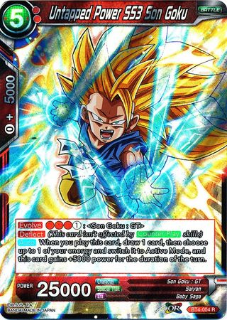 Untapped Power SS3 Son Goku [BT4-004] | Pegasus Games WI