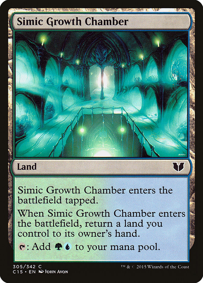 Simic Growth Chamber [Commander 2015] | Pegasus Games WI