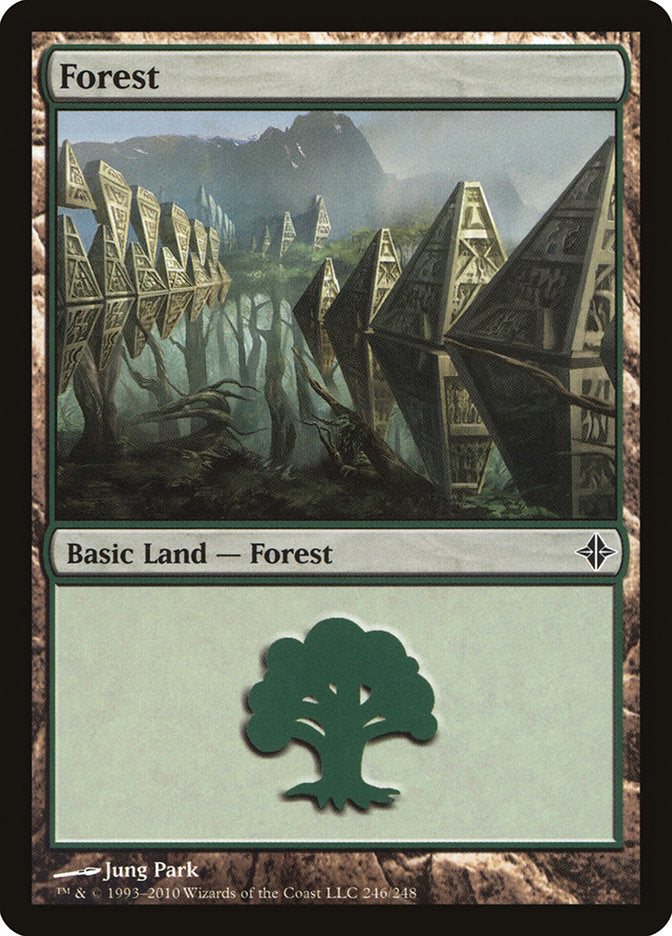 Forest (246) [Rise of the Eldrazi] | Pegasus Games WI