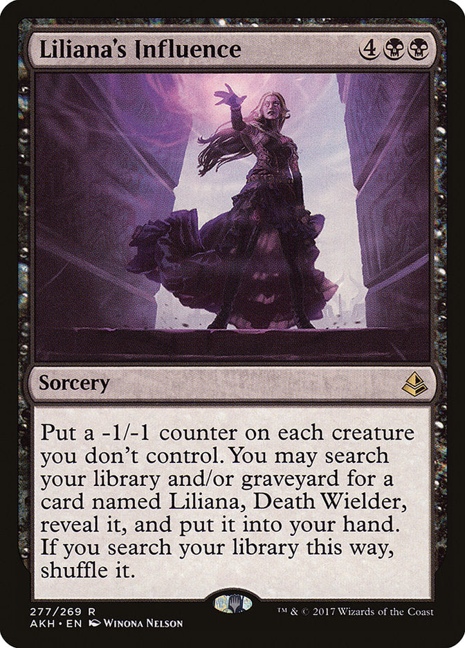 Liliana's Influence [Amonkhet] | Pegasus Games WI