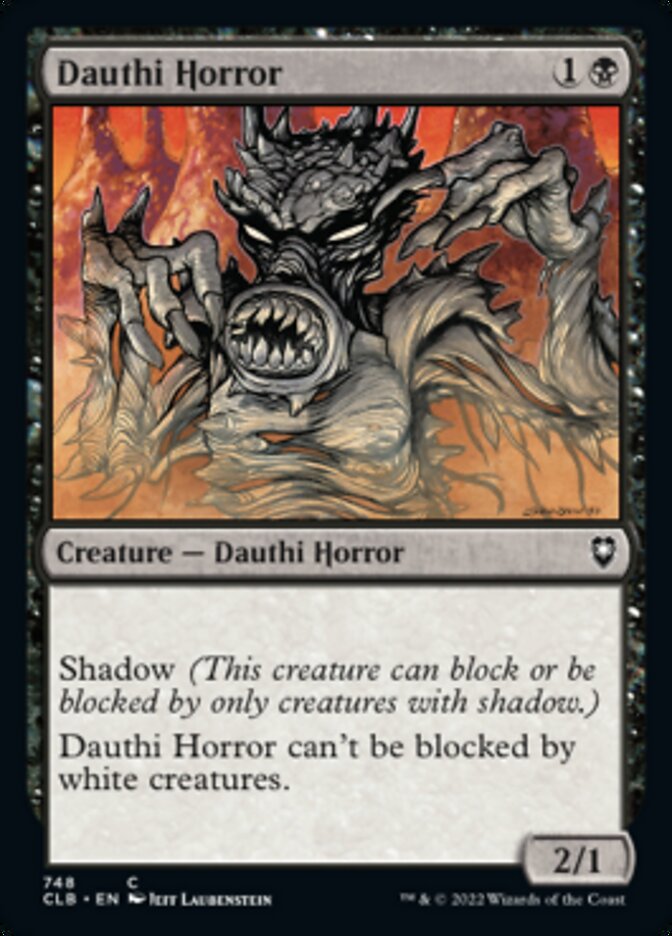 Dauthi Horror [Commander Legends: Battle for Baldur's Gate] | Pegasus Games WI