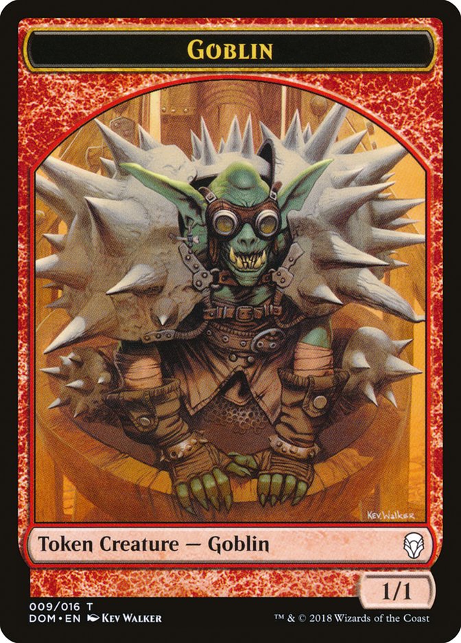 Goblin Token [Dominaria Tokens] | Pegasus Games WI