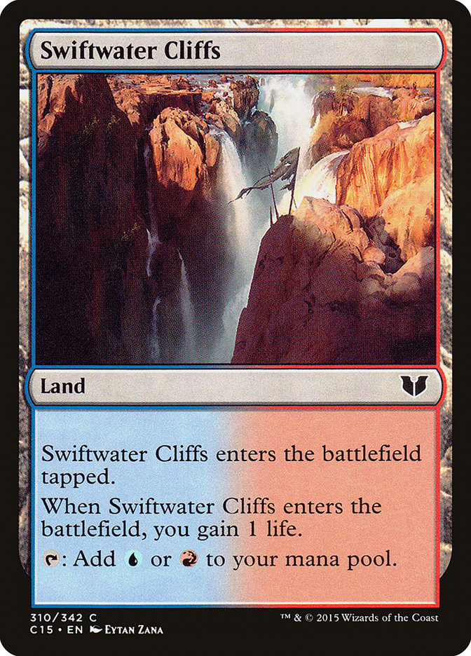 Swiftwater Cliffs [Commander 2015] | Pegasus Games WI