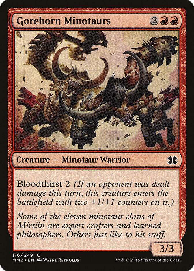 Gorehorn Minotaurs [Modern Masters 2015] | Pegasus Games WI