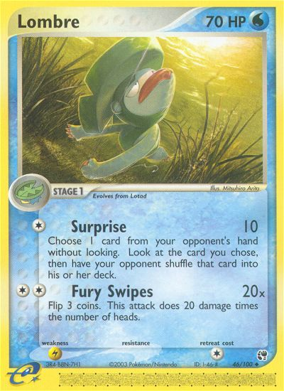 Lombre (46/100) [EX: Sandstorm] | Pegasus Games WI