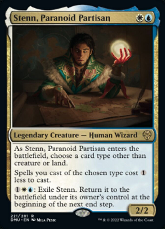 Stenn, Paranoid Partisan [Dominaria United] | Pegasus Games WI