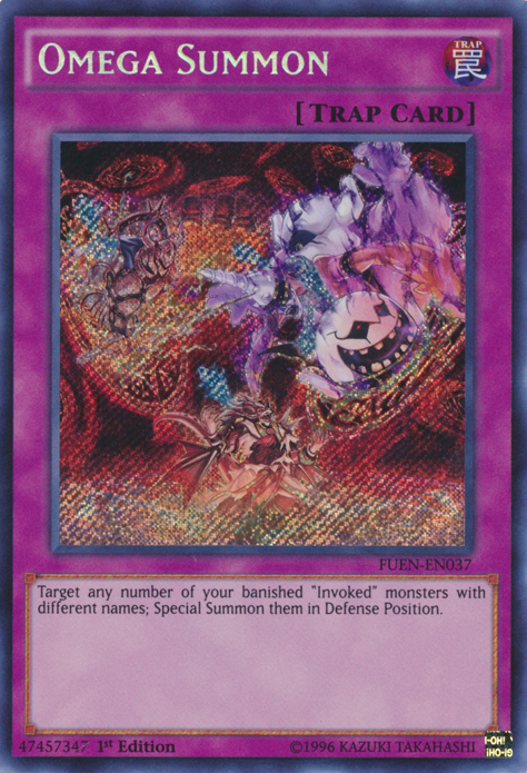 Omega Summon [FUEN-EN037] Secret Rare | Pegasus Games WI