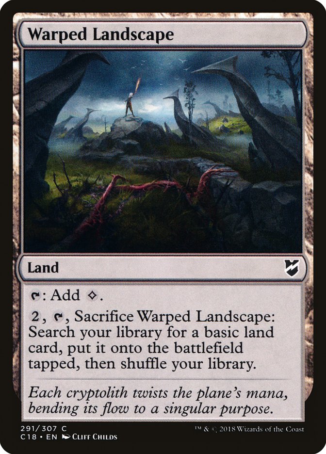 Warped Landscape [Commander 2018] | Pegasus Games WI