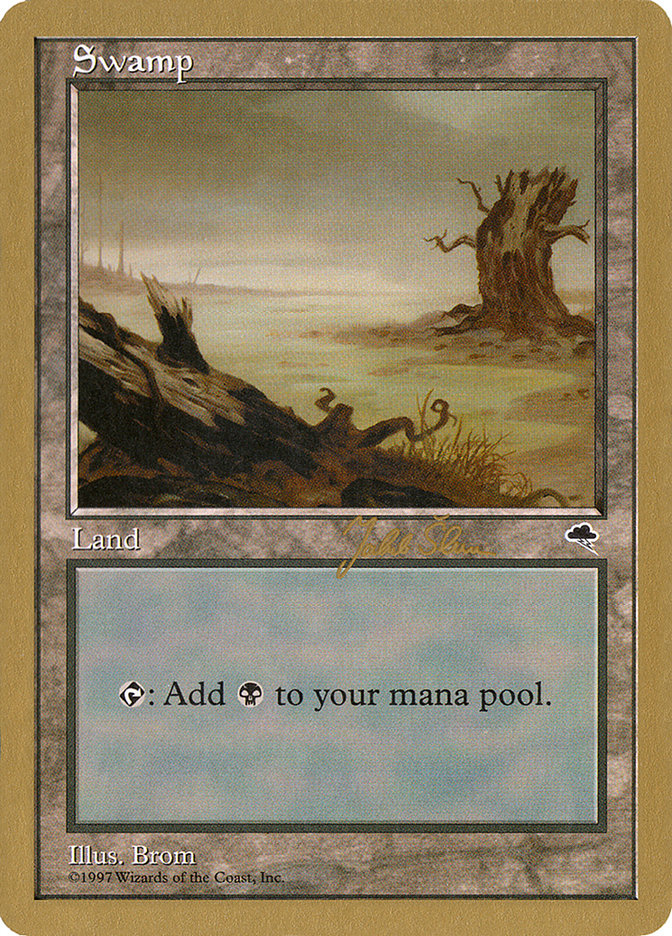 Swamp (js340a) (Jakub Slemr) [World Championship Decks 1999] | Pegasus Games WI