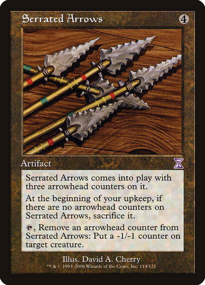 Serrated Arrows [Time Spiral Timeshifted] | Pegasus Games WI