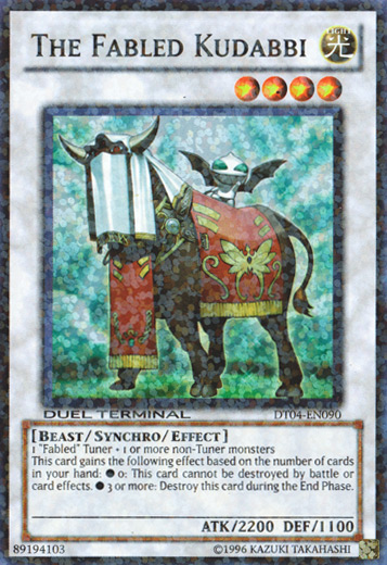 The Fabled Kudabbi [DT04-EN090] Super Rare | Pegasus Games WI