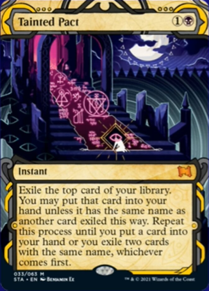 Tainted Pact (Foil Etched) [Strixhaven: School of Mages Mystical Archive] | Pegasus Games WI