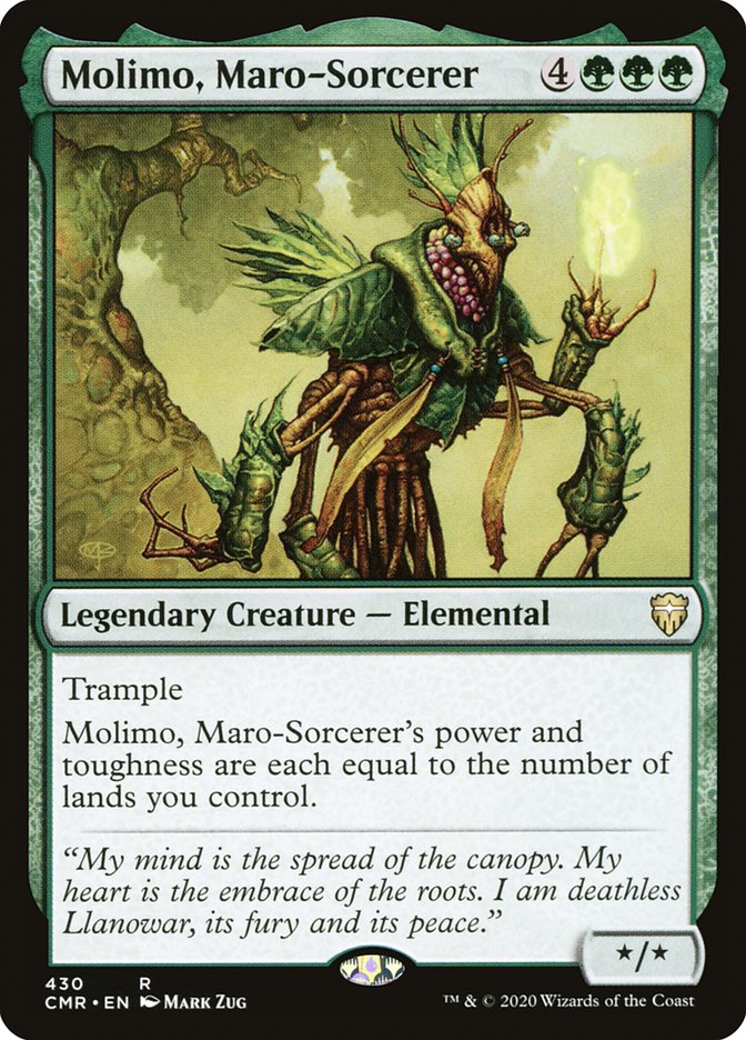 Molimo, Maro-Sorcerer [Commander Legends] | Pegasus Games WI