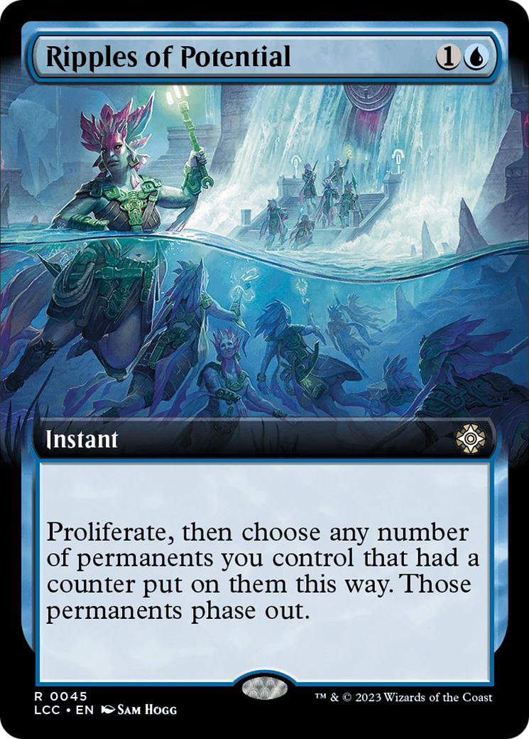Ripples of Potential (Extended Art) [The Lost Caverns of Ixalan Commander] | Pegasus Games WI