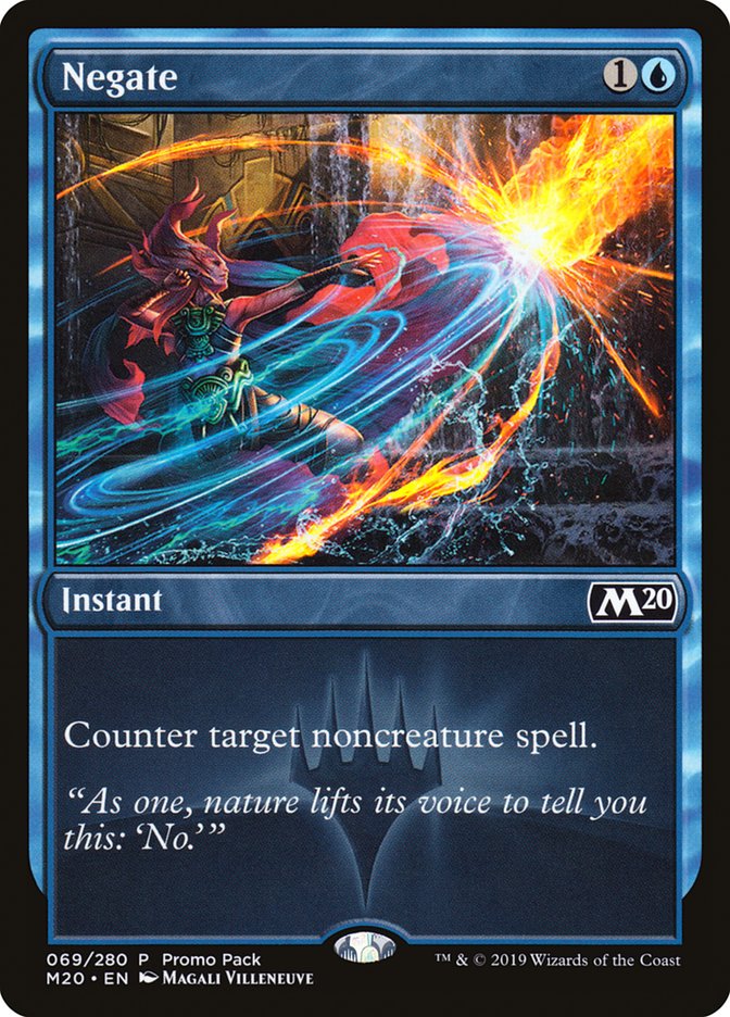 Negate (Promo Pack) [Core Set 2020 Promos] | Pegasus Games WI
