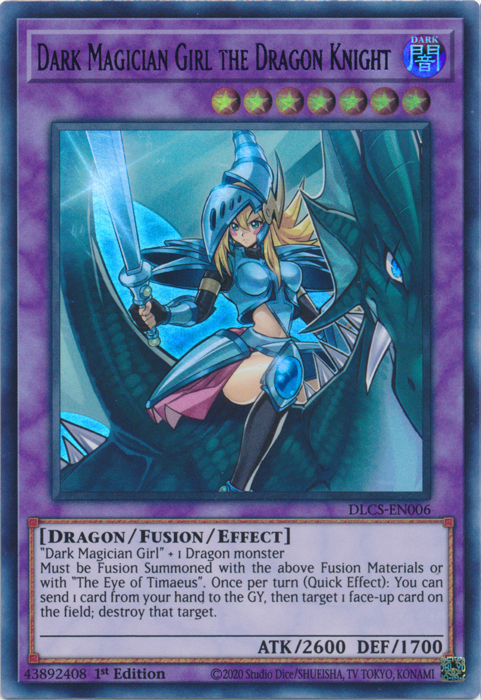 Dark Magician Girl the Dragon Knight (Purple) [DLCS-EN006] Ultra Rare | Pegasus Games WI