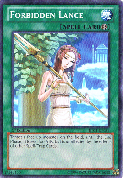 Forbidden Lance [BP01-EN084] Starfoil Rare | Pegasus Games WI