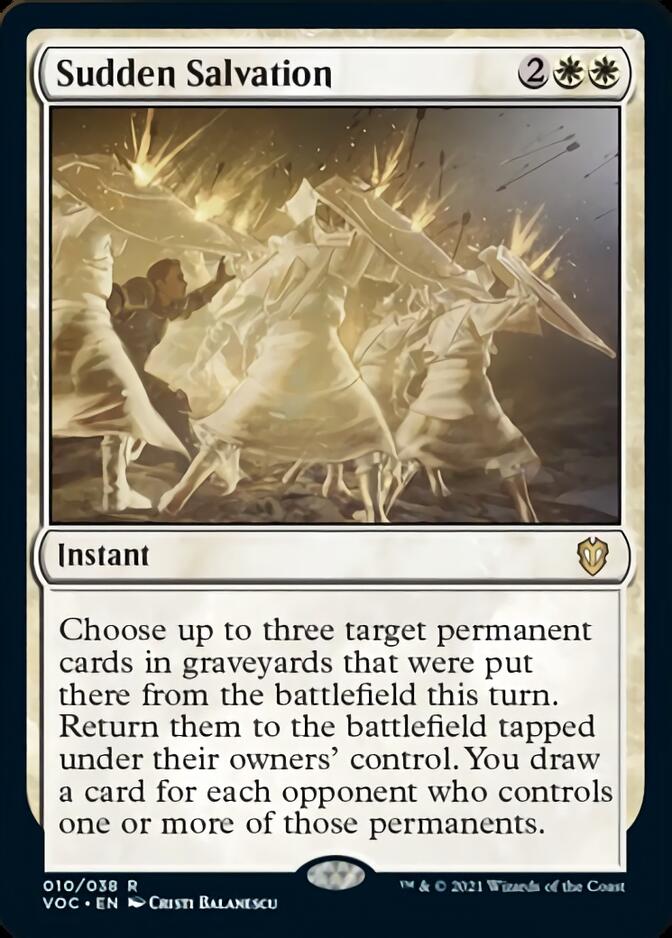 Sudden Salvation [Innistrad: Crimson Vow Commander] | Pegasus Games WI