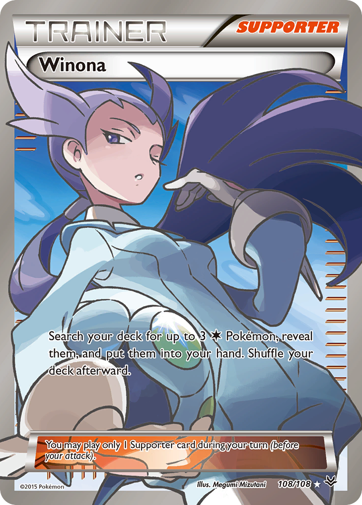 Winona (108/108) [XY: Roaring Skies] | Pegasus Games WI