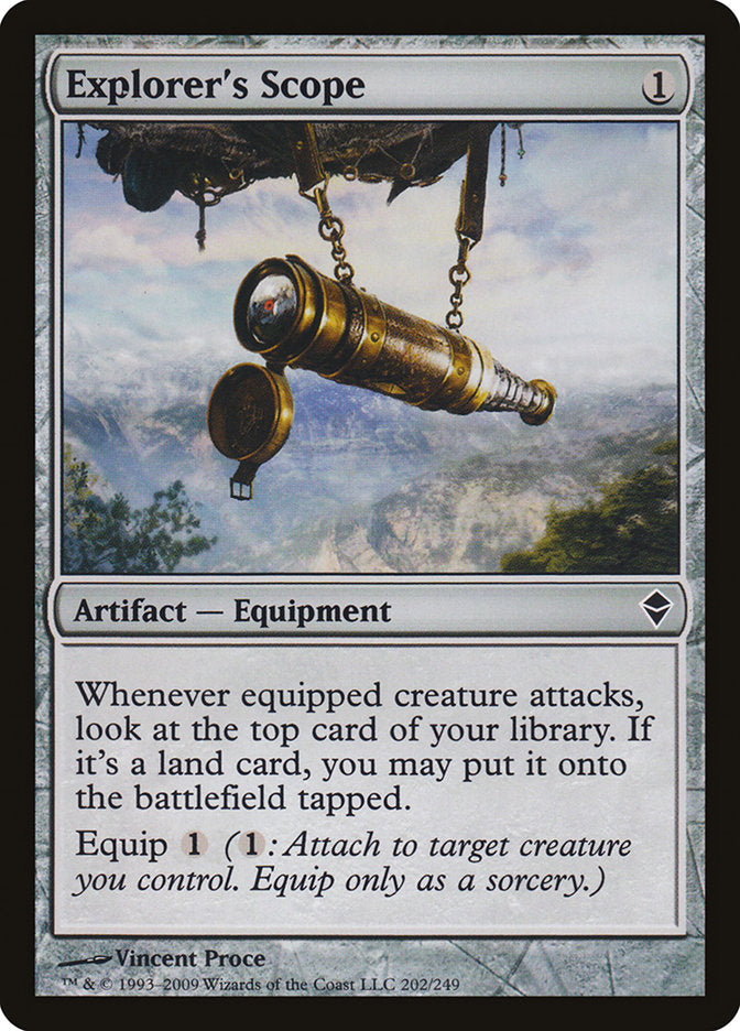 Explorer's Scope [Zendikar] | Pegasus Games WI