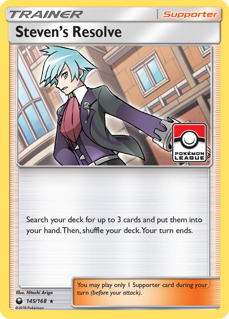 Steven's Resolve (145/168) [Sun & Moon: Celestial Storm] | Pegasus Games WI