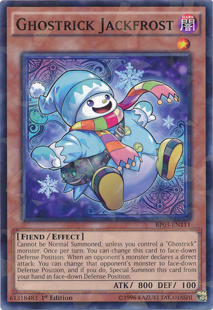 Ghostrick Jackfrost (Shatterfoil) [BP03-EN111] Common | Pegasus Games WI