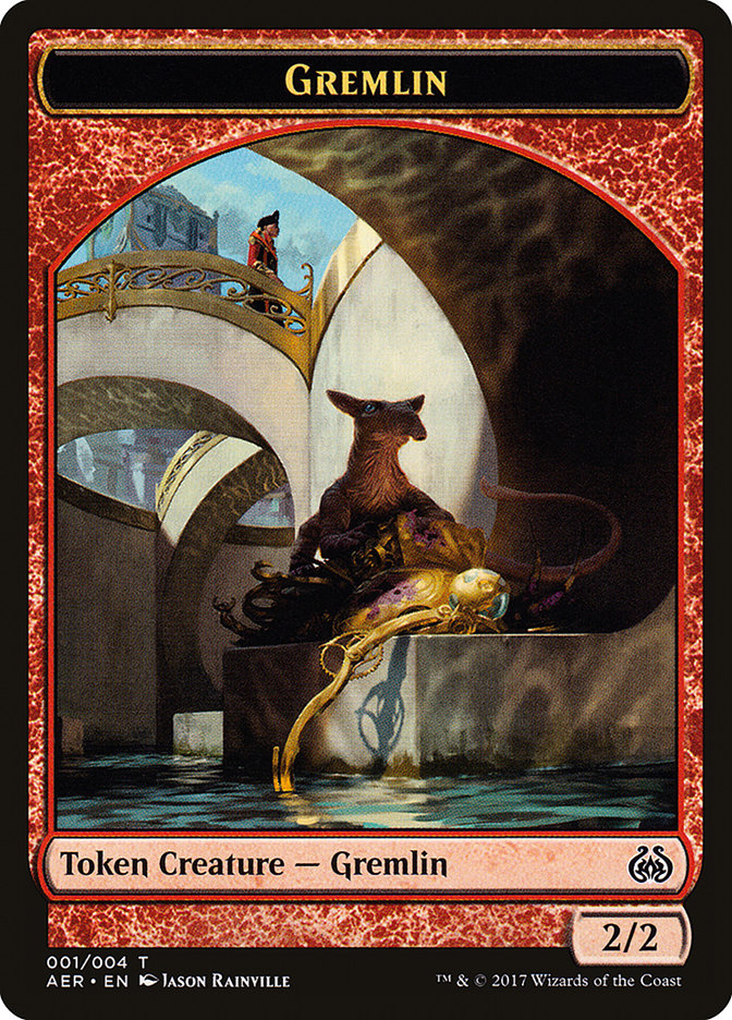 Gremlin Token [Aether Revolt Tokens] | Pegasus Games WI
