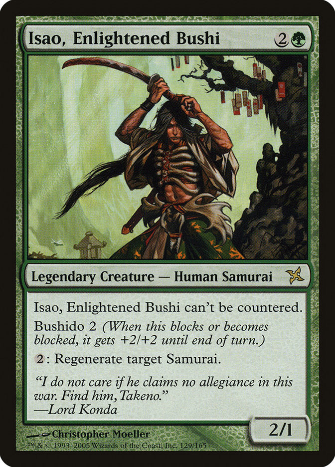 Isao, Enlightened Bushi [Betrayers of Kamigawa] | Pegasus Games WI