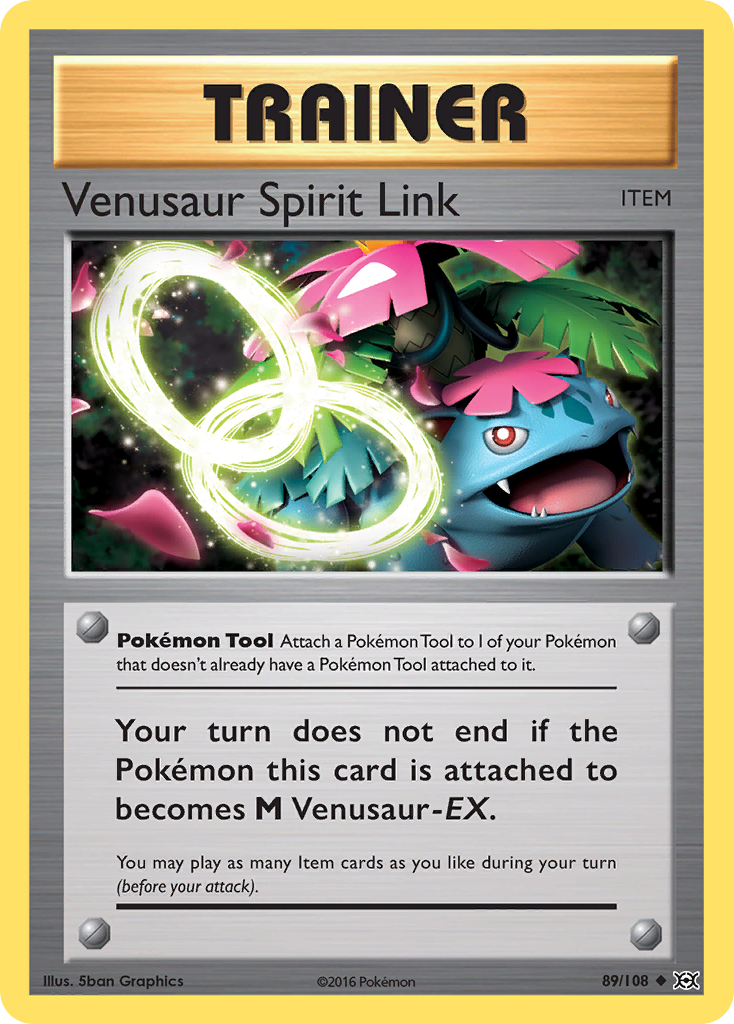 Venusaur Spirit Link (89/108) [XY: Evolutions] | Pegasus Games WI