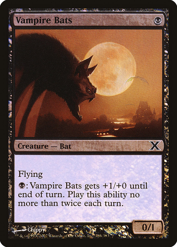 Vampire Bats (Premium Foil) [Tenth Edition] | Pegasus Games WI