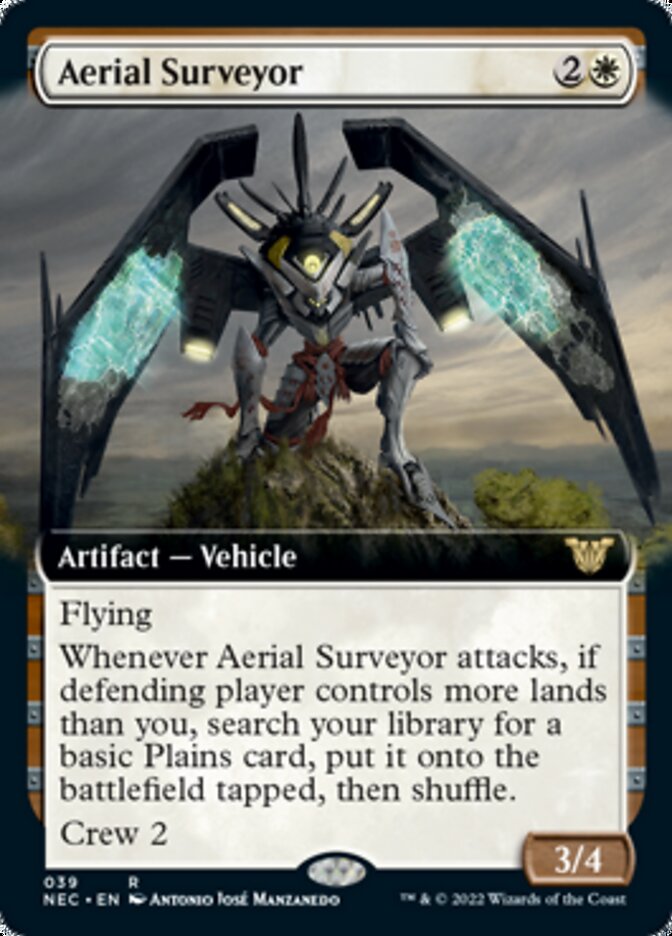 Aerial Surveyor (Extended Art) [Kamigawa: Neon Dynasty Commander] | Pegasus Games WI