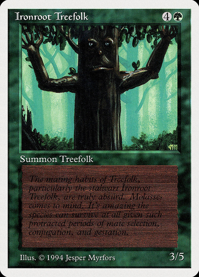 Ironroot Treefolk [Summer Magic / Edgar] | Pegasus Games WI