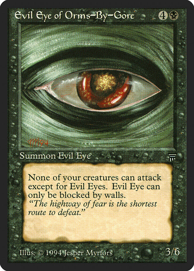 Evil Eye of Orms-by-Gore [Legends] | Pegasus Games WI