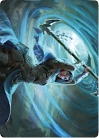 Sea Gate Stormcaller Art Card [Zendikar Rising Art Series] | Pegasus Games WI