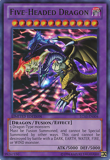 Five-Headed Dragon [LC03-EN004] Ultra Rare | Pegasus Games WI