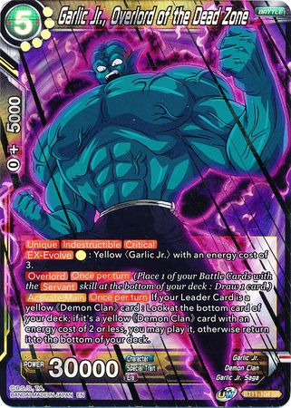 Garlic Jr., Overlord of the Dead Zone (BT11-104) [Vermilion Bloodline 2nd Edition] | Pegasus Games WI